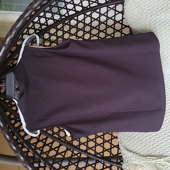 NWT Black sleeveless blouse with front tie - Picture 4 of 8